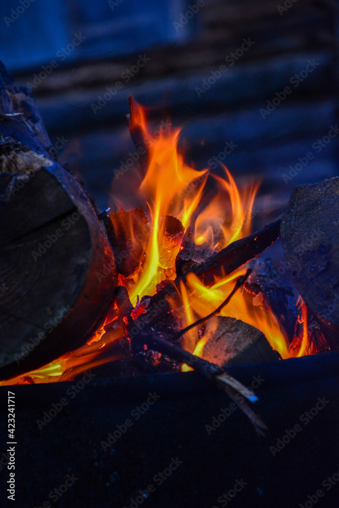 Fototapeta premium Lagerfeuer