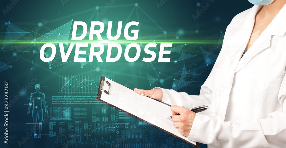 doctor writes notes on the clipboard, medical diagnosis concept