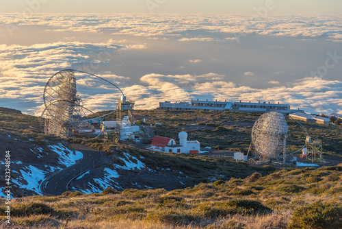 Roque de los Muchachos Observatory at La Palma, Canary Islands, Spain photo