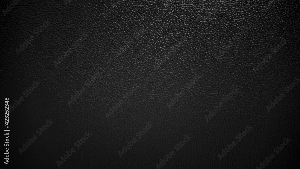 Dark black leather texture background Dark black leather texture background