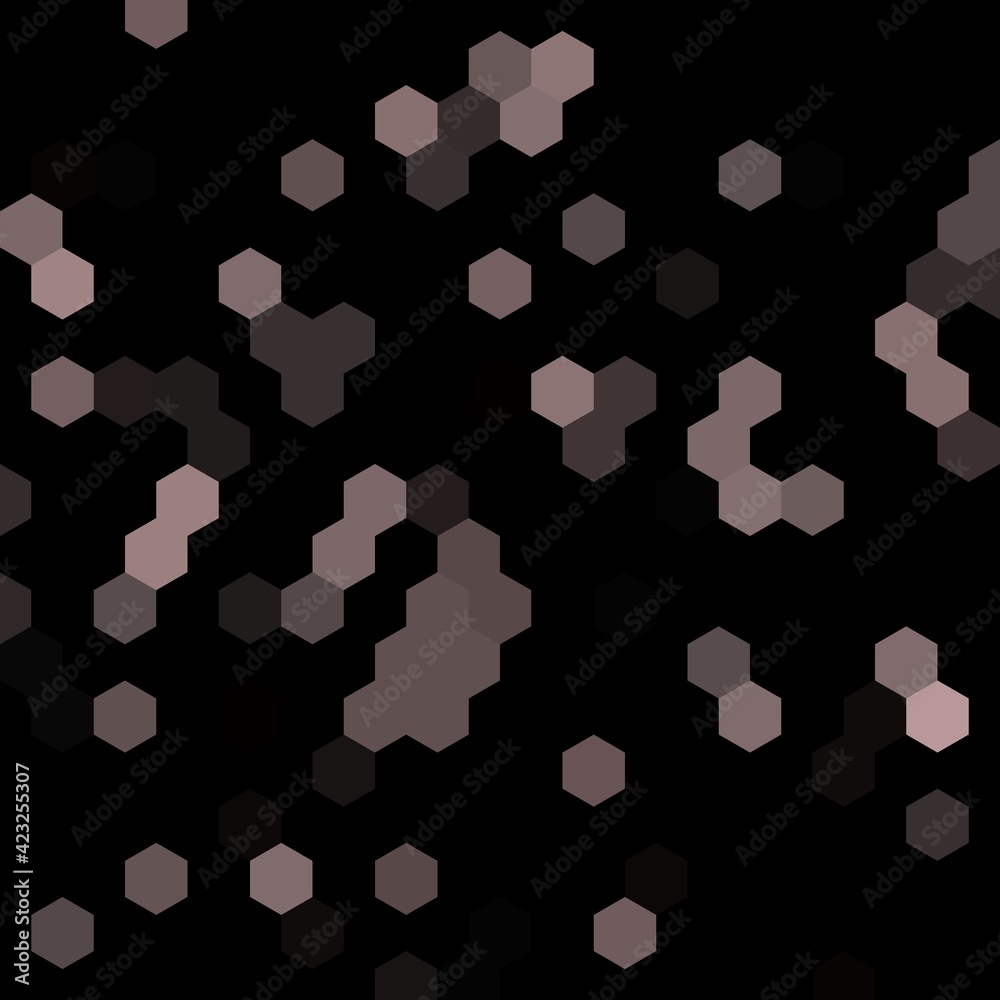 abstract background mosaic hexagon pink on black blurred abstract background mosaic hexagon pink on black blurred