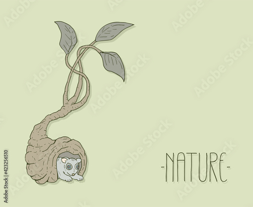 Nature branch design