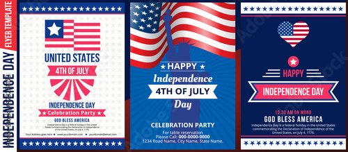 Happy independence day 4 th july, United states of america day. United states of america independence day. 4th july Happy independence day flyer design template. USA symbol, fourth of july Independenc