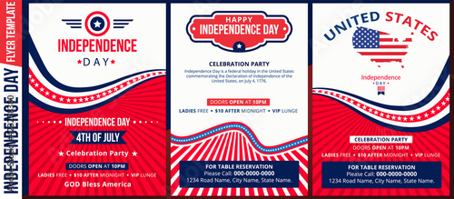 Happy independence day 4 th july, United states of america day. United states of america independence day. 4th july Happy independence day flyer design template. USA symbol, fourth of july Independenc