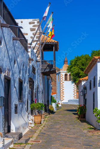 Fotografie Church of Santa Maria de Betancuria at Fuerteventura, Canary Islands, Spain