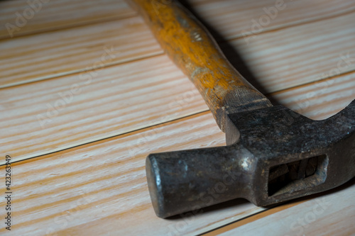 Hammer is a tool for nailing.