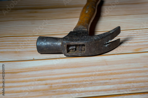 Hammer is a tool for nailing.