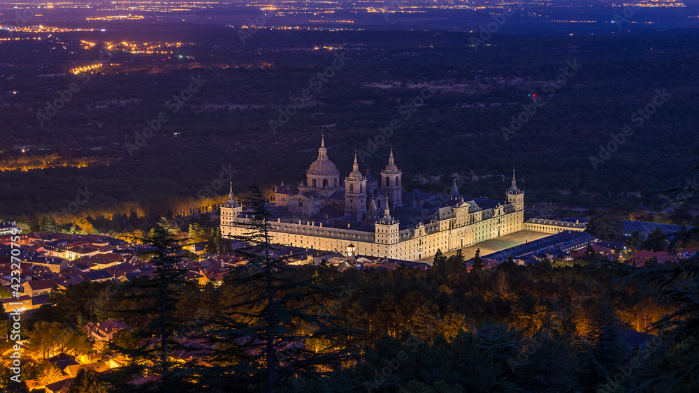 Fototapeta premium Monasterio de San Lorenzo de el Escorial