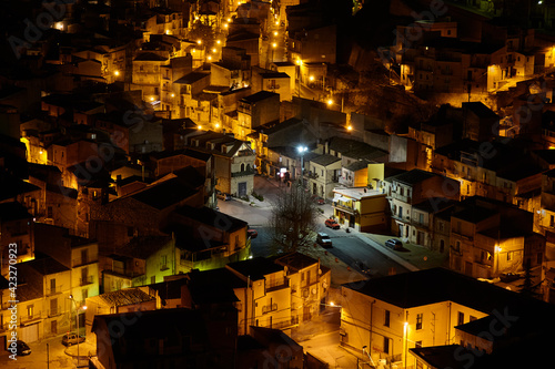 Panorama night shot. Piazza Amerina in Sicily. Here you can imagine that you can shoot a thriller here.  © Patrick Ranz