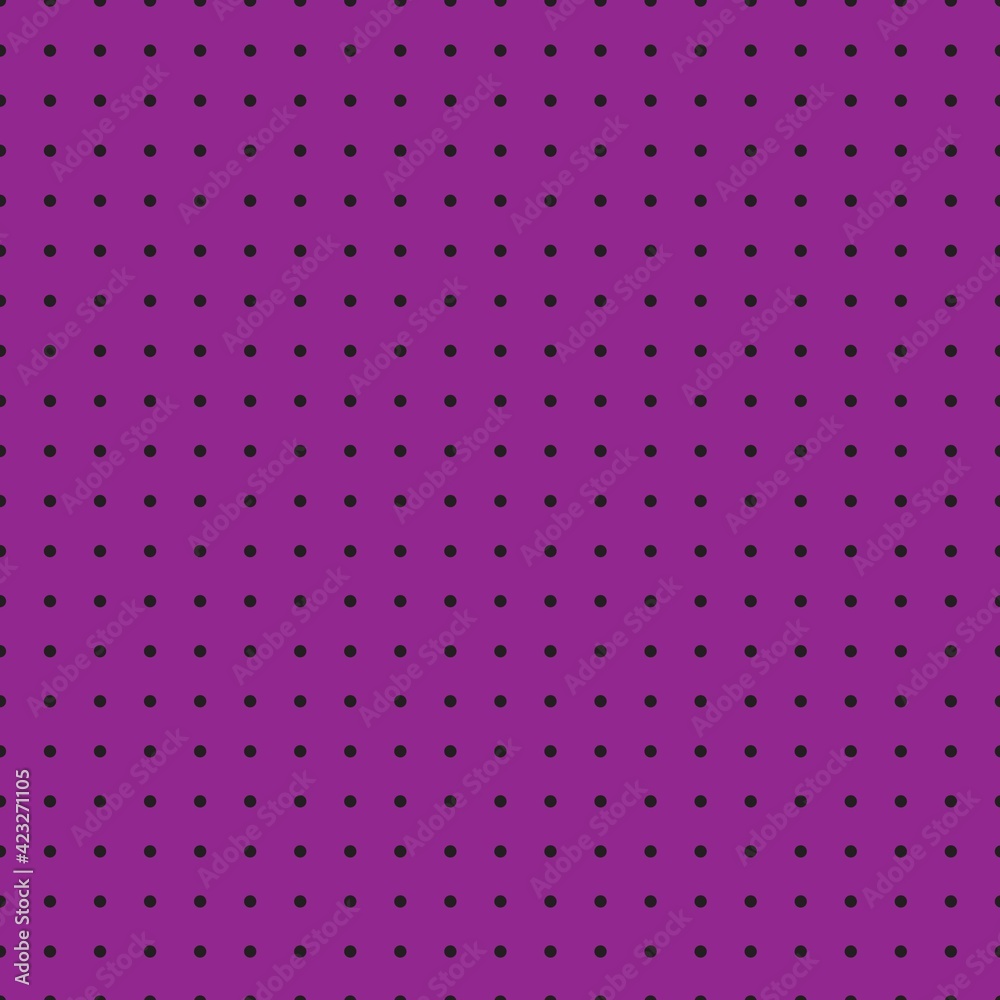Black and purple Polka Dot seamless pattern. Vector background. Black and purple Polka Dot seamless pattern. Vector background.