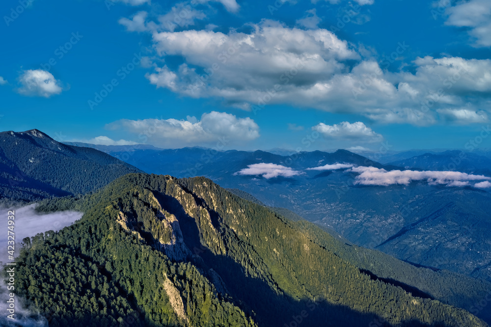 Mountains in Goderdzi, Adjara, Georgia