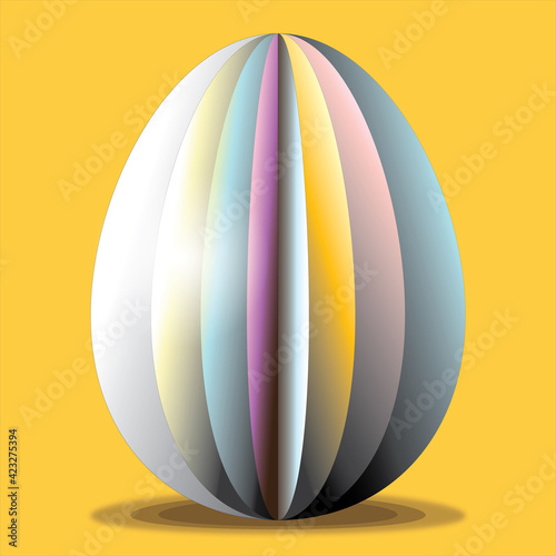 Obraz w ramie egg