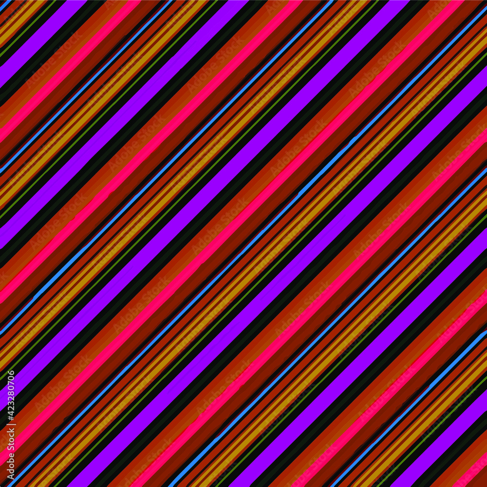 Diagonal multicolored stripes. abstract background.

