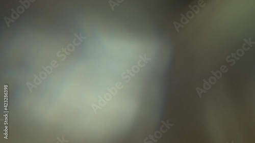 Looping coloured Bokeh Light leak in movement