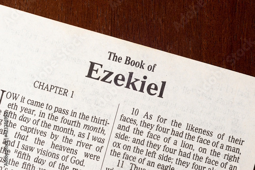 Ezekiel Title Page Close-up photo