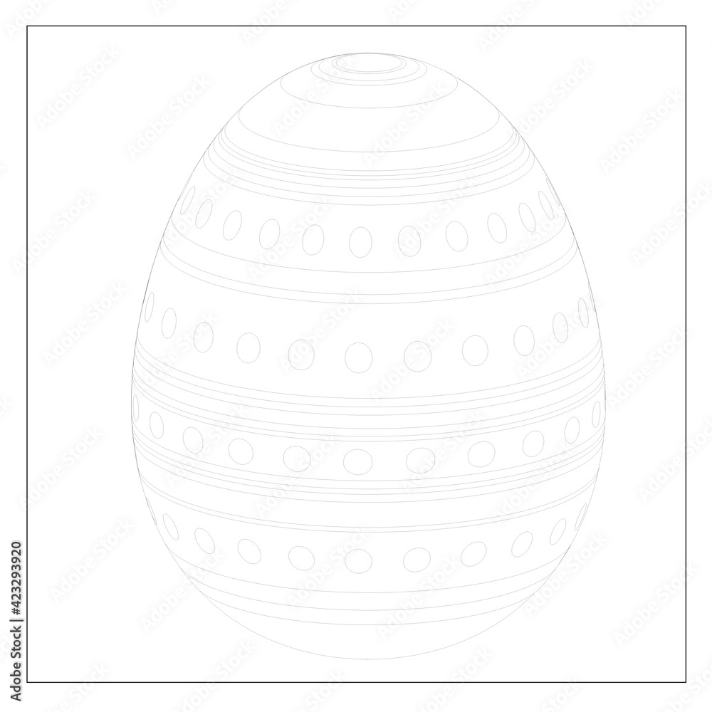 Easter Egg Coloring Page Easter Egg Coloring Page