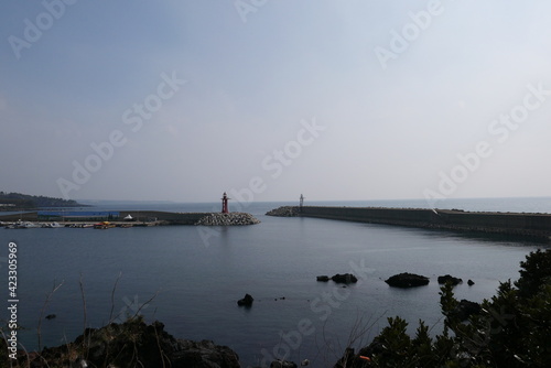 lighthouse on the river