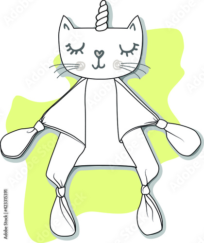 SOFT TOY Design for babies VECTOR ILLUSTRATION