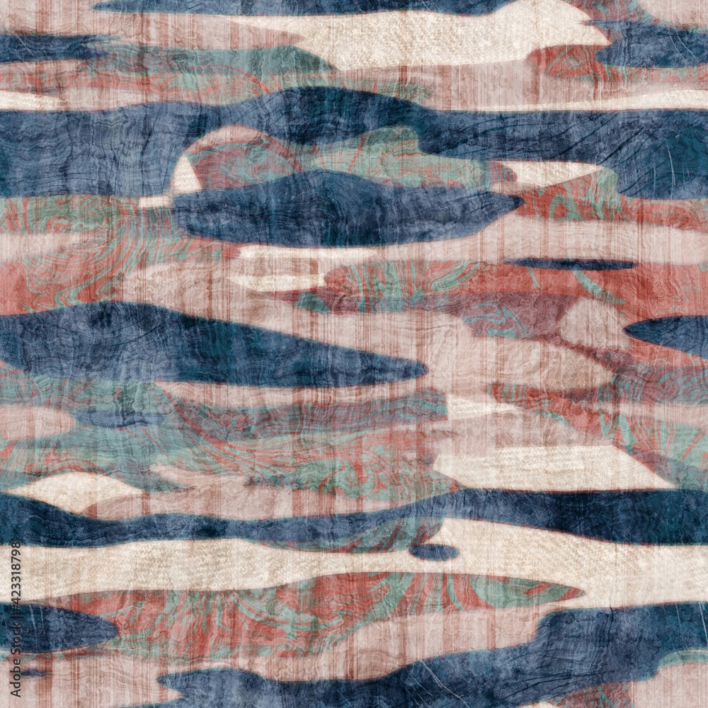 Seamless grungy tribal ethnic rug motif pattern. High quality illustration. Distressed old looking native style design in shades of gray and cream. Old artisan textile seamless pattern. Seamless grungy tribal ethnic rug motif pattern. High quality illustration. Distressed old looking native style design in shades of gray and cream. Old artisan textile seamless pattern.
