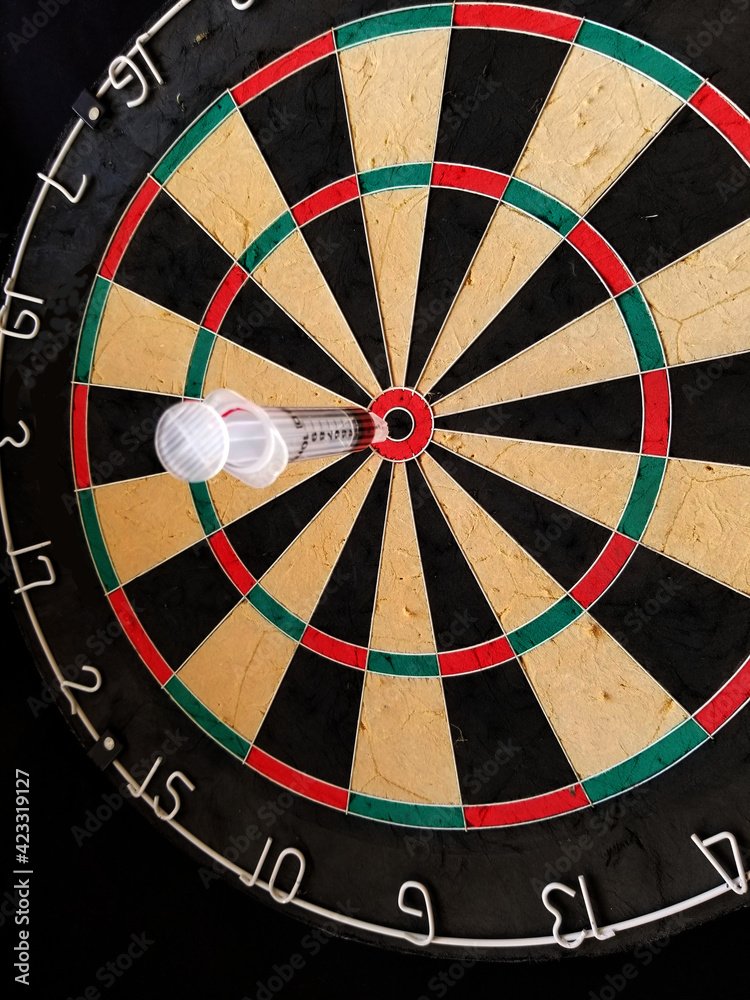 On Target Vaccine Syringe Hitting the Bullseye On Target Vaccine Syringe Hitting the Bullseye