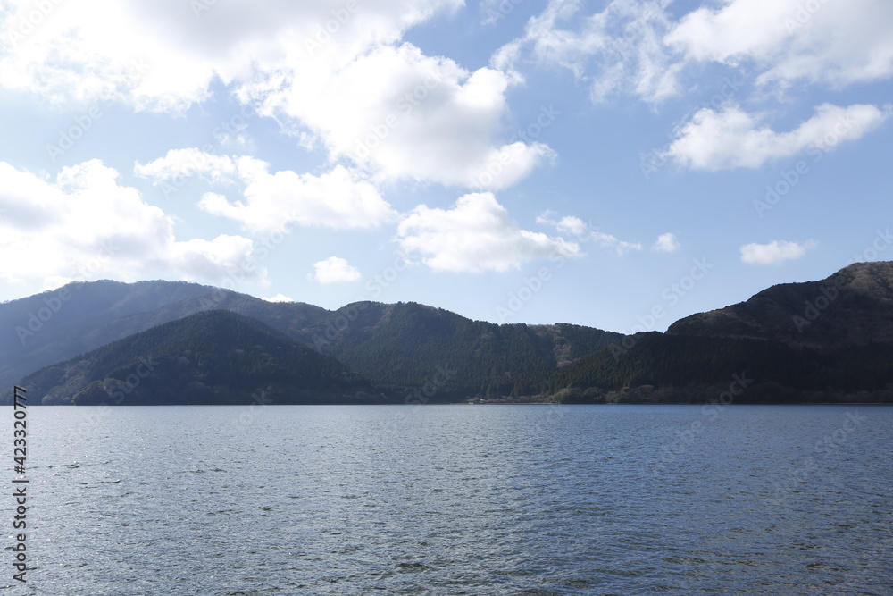 静かな芦ノ湖