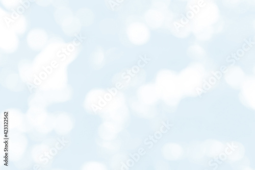 Abstract blur light blue background with soft shimmer for display, light blue bokeh, abstract background