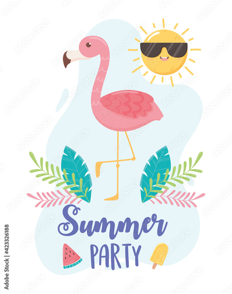 Fototapeta premium summer party event