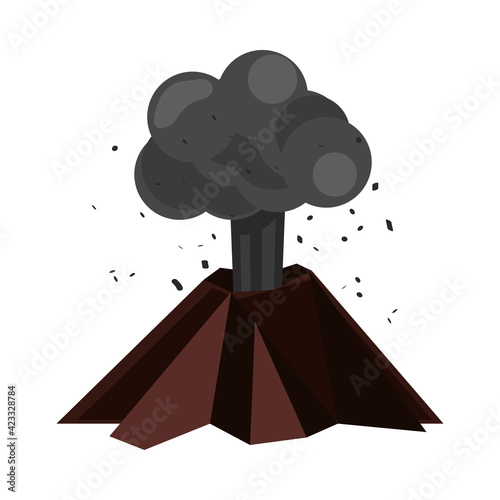volcanic eruption natural