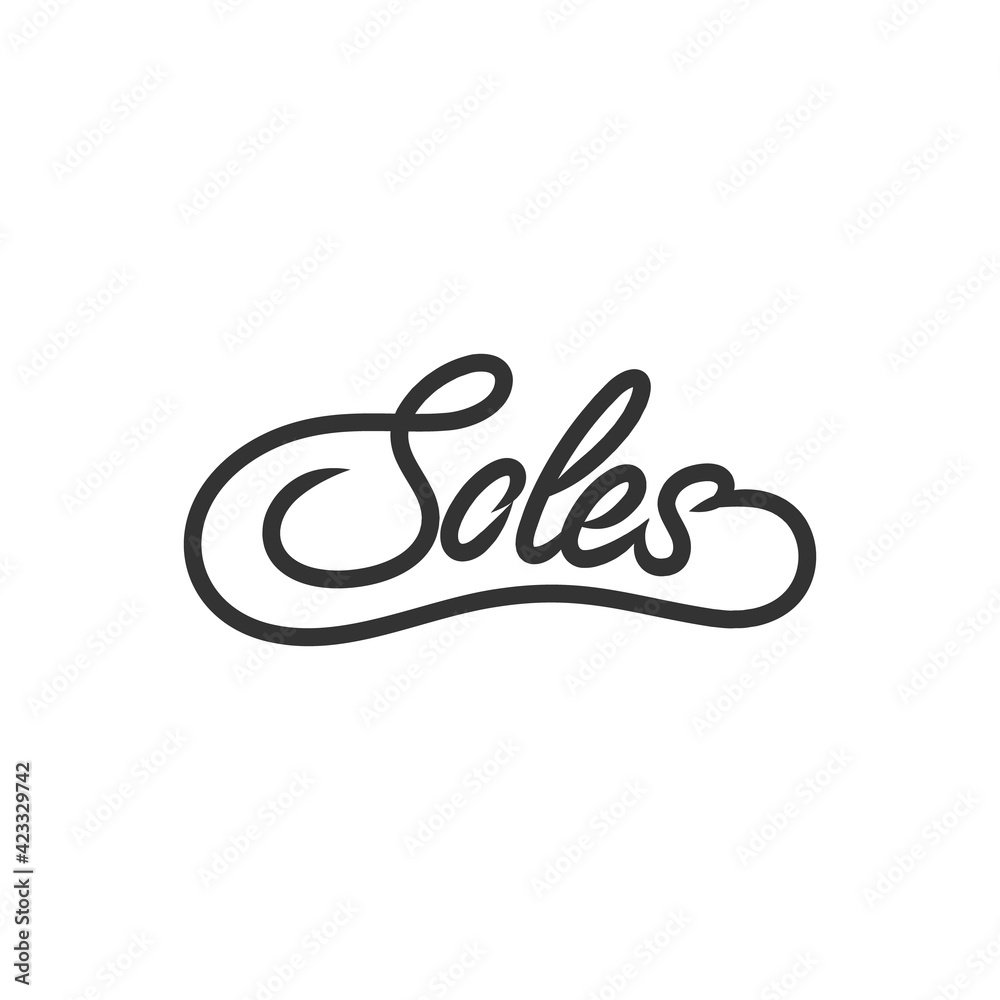 Слово mark. Shoe sole logo. Sole logo.