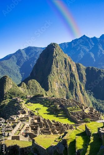 マチュピチュの古代インカ文明遺跡