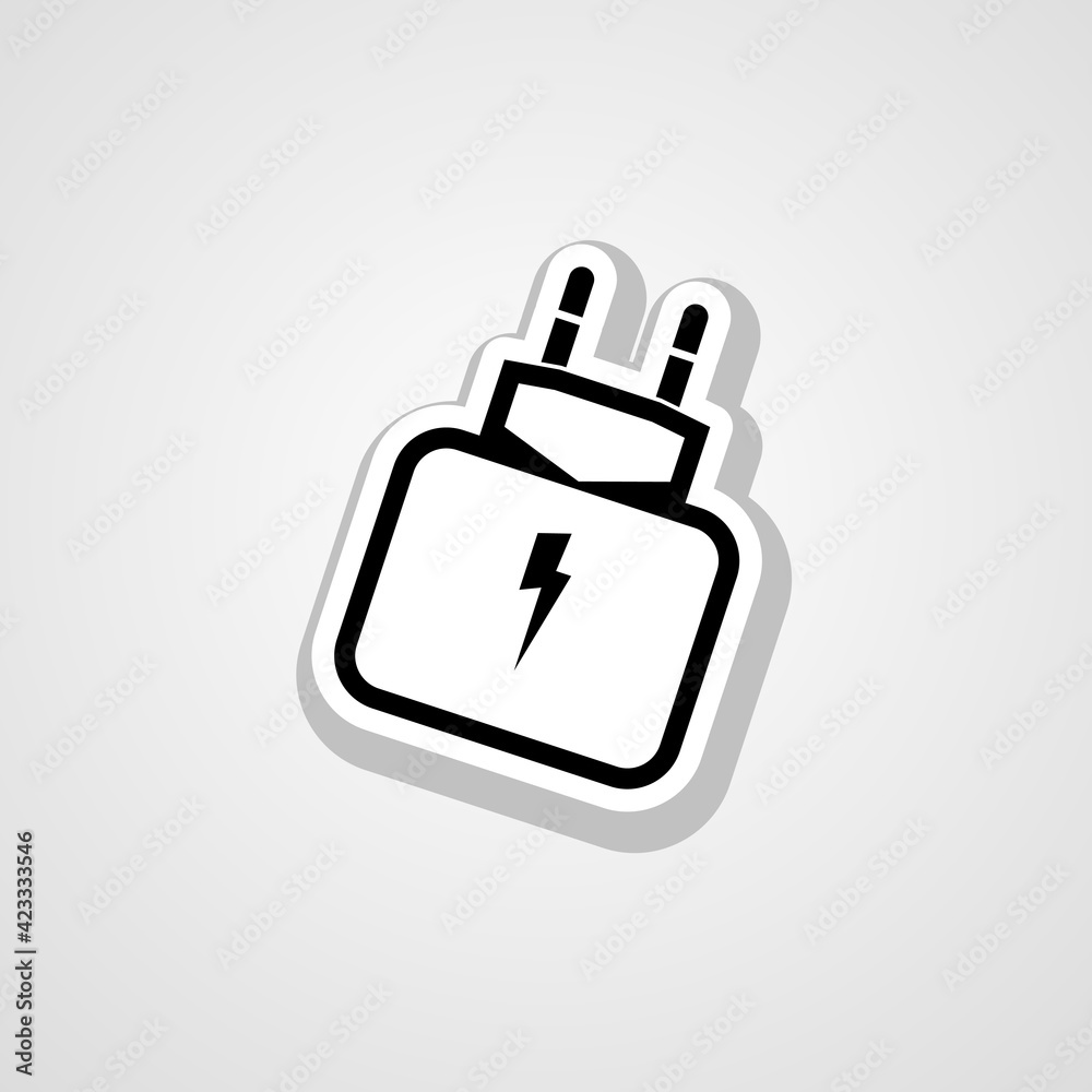 Charger icon. Vector illustration of responsive web design. Charger icon. Vector illustration of responsive web design.