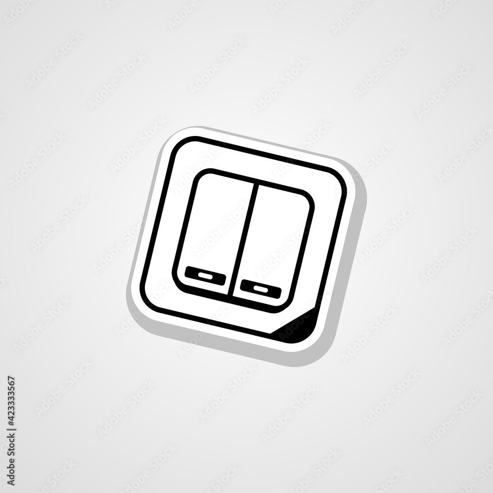 Switch icon. Vector illustration of responsive web design. Switch icon. Vector illustration of responsive web design.