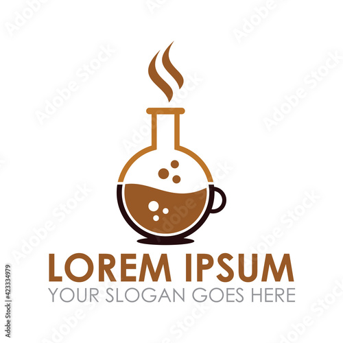 lab drink vector , laboratory logo