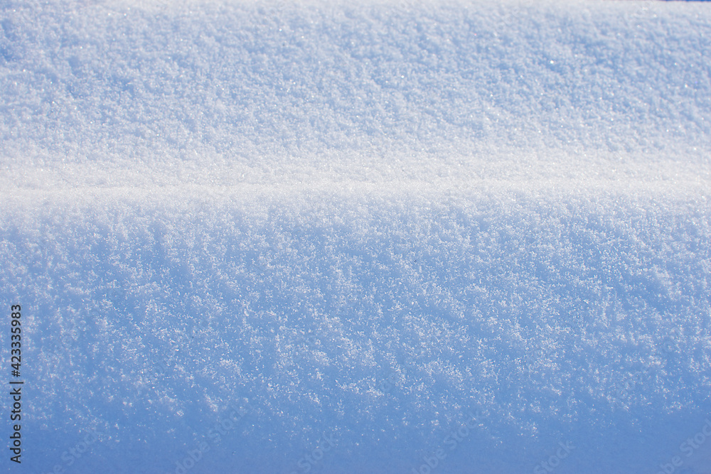 Perfect covering of snow. Snow texture (series). Copy space. Snow background Perfect covering of snow. Snow texture (series). Copy space. Snow background