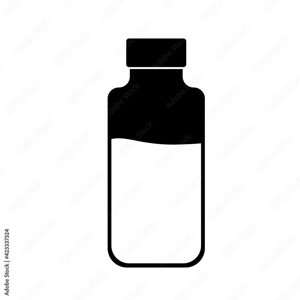 bottle drink isolated icon  illustration design