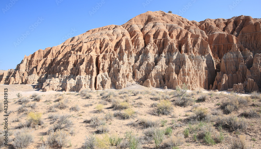 Cathedral Gorge State Park in Nevada, USA Cathedral Gorge State Park in Nevada, USA