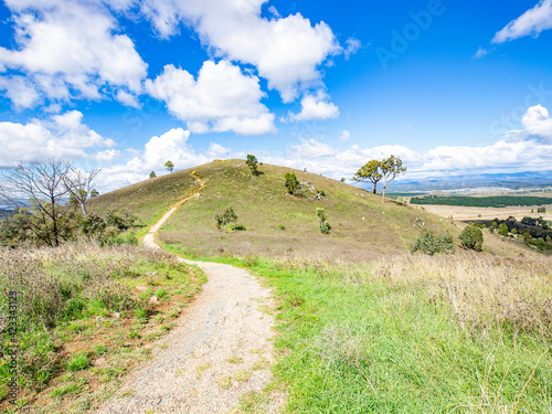 View from summit of Mount Painter in the Mount Painter Nature Reserve in Canberra, the capital city of Australia 
