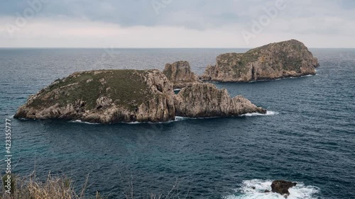 Malgrats Islands, Santa Ponsa, Calvi, Mallorca, Balearic Islands, Spain, Europe, Mediterranean.
