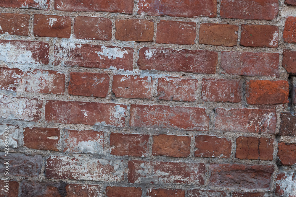 old brick wall dark red, brown background part of the chimney old brick wall dark red, brown background part of the chimney