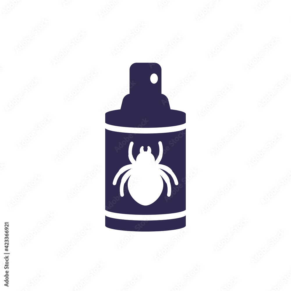 pesticide spray, insecticide icon on white pesticide spray, insecticide icon on white