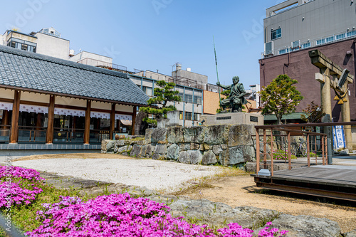 福井市 柴田神社の風景