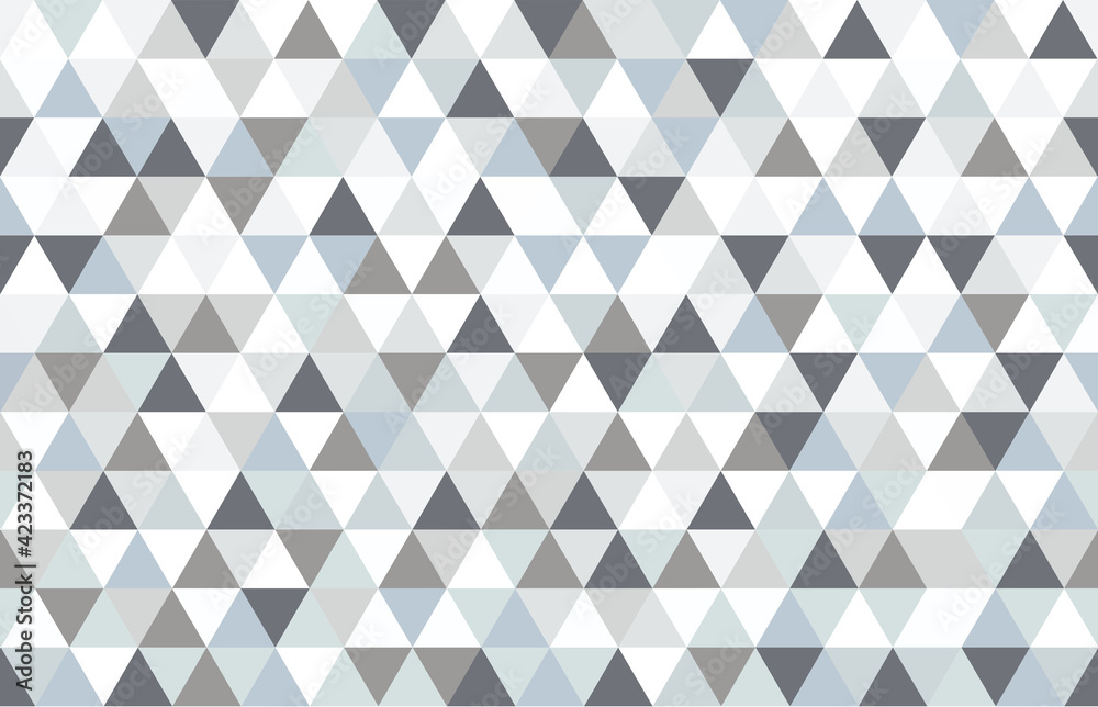 Abstract geometry Black, White and Grey Triangle Pattern.illustration background.vector
