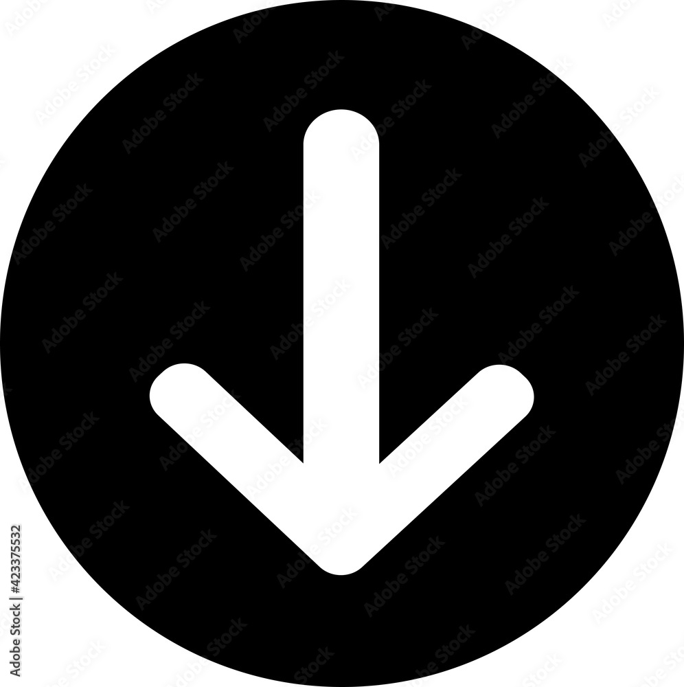 Download icon sign design