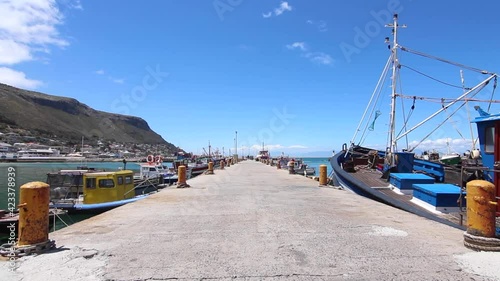 Harbour of Muizenberg near cape town south africa