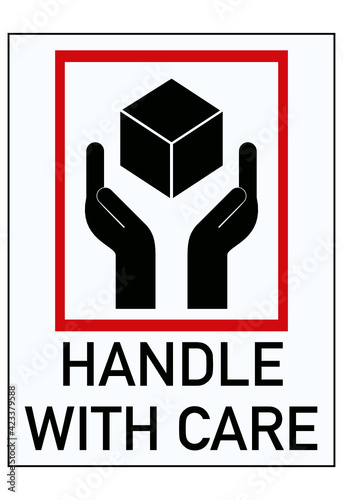 Handle with care photo