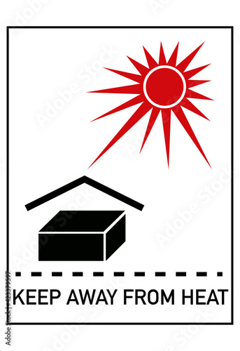 IATA keep away from heat