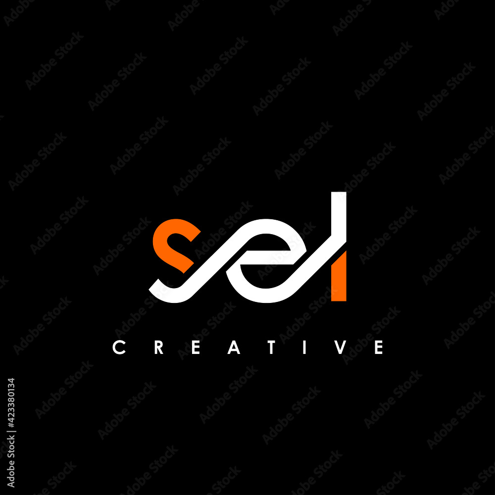 SEL Letter Initial Logo Design Template Vector Illustration SEL Letter Initial Logo Design Template Vector Illustration