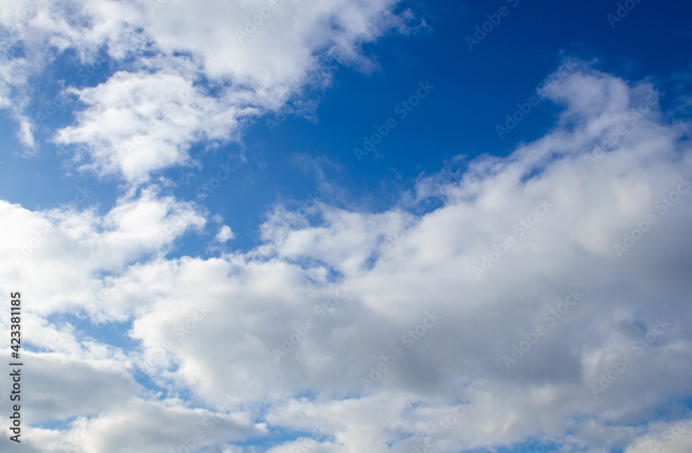 clouds on blue sky background clouds on blue sky background