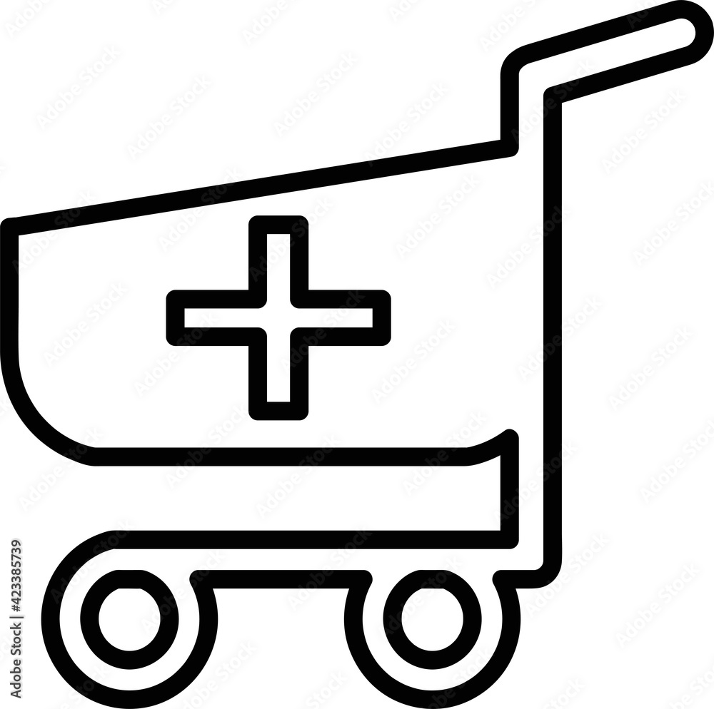 shopping cart trolley icon sign shopping cart trolley icon sign