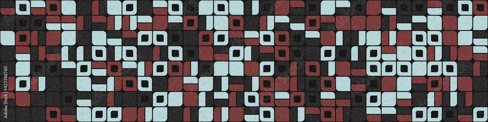 Abstract Geometric Pattern generative computational art illustration Abstract Geometric Pattern generative computational art illustration